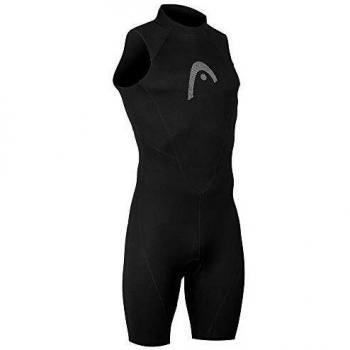 Traje neopreno Head Multix VSL sin mangas negro verde - L, Shorty de natación de 2.5 mm, diseño sin mangas, color negro y verde