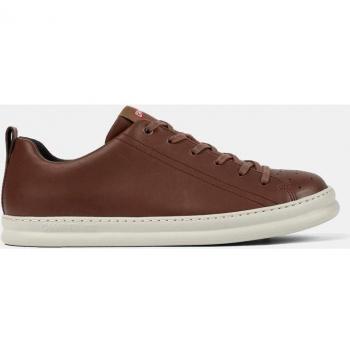 Camper Runner Four Men's Smooth Leather Sneakers - Brown Size 43