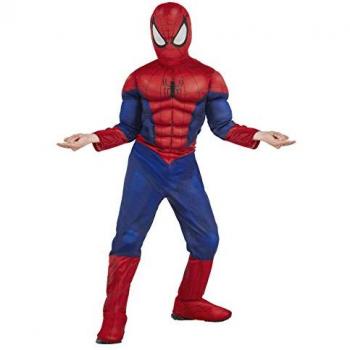 Disfraz Infantil Spiderman Ultimate Premium Musculoso Original - Talla 8-10 Años