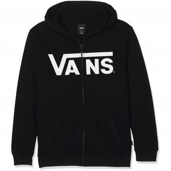 Vans Classic Zip Hoodie S, Capucha para Niños, Negro