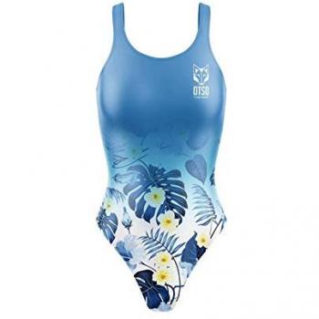 Bañador Otso Spring azul blanco mujer - S