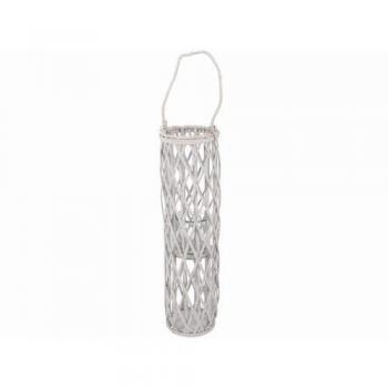 Portavelas de Cristal Algar con Vaso - Diseño Elegante - 70 x 18.5 cm