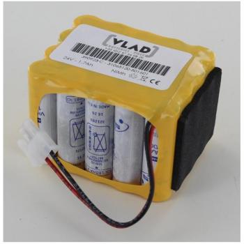 Batería 24V 1.7Ah NiMh tipo XBAT24 para portales o garajes FAAC