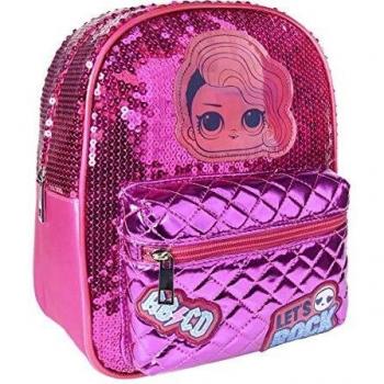 ARTESANIA CERDA MOCHILA CASUAL MODA BRILLANTE LOL