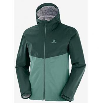 SALOMON La Cote Flex 2.5l Jkt Chaqueta, Hombre, Green Gables/Balsam Green, l