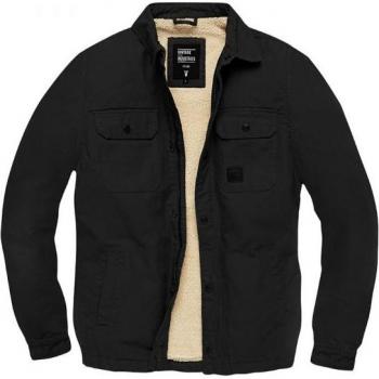Chaqueta entre-tiempo de Vintage Industries - Dean Sherpa - S XXL - para Hombre - Negro