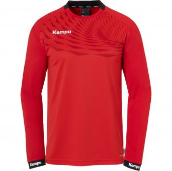 Kempa Camiseta De Manga Larga Wave 26 - Sudadera Deportiva de Manga Larga para Hombre, elástica, de secado rápido, ideal para balonmano y voleibol de interior