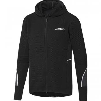 adidas Pknit Midlayer Sudadera, Hombre, Negro, M