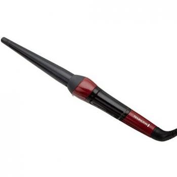 Rizador de Pelo Remington Silk con Cerámica Sedosa, Barril de 13 a 25 mm, Pantalla LCD y Temperatura Ajustable de 120 a 220°C para Ondas Naturales y Espirales