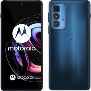 Motorola Edge 20 Pro, Azul, Pantalla OLED HDR10+ de 6.7, Snapdragon 870, Cámara de 108MP con Super Zoom 50x, Batería TurboPower™ de 4500 mAH, Dual SIM, Memoria Interna de 256GB y RAM de 12GB - Versión ES/PT