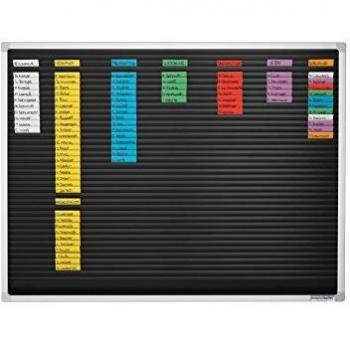 Panel Magnético de Planificación 61 Guías, 960 x 774 mm - Magnetoplan