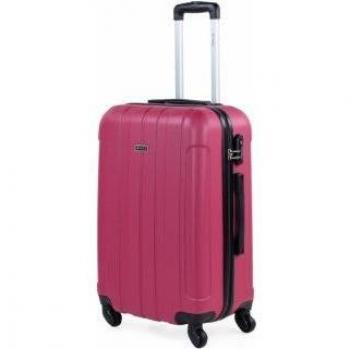 Maleta de viaje mediana rígida 4 ruedas 771160 Fresa