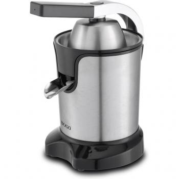 Exprimidor de Cítricos con Palanca Sogo SS-5195, 2 Conos Intercambiables, Capacidad 0.55 L, Potencia 600W, Acero Inoxidable