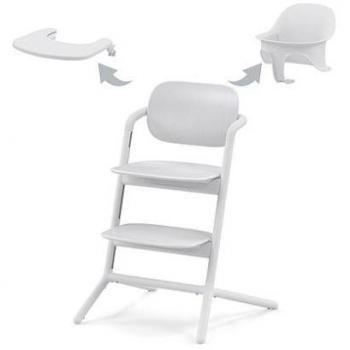 Trona Cybex Lemo 3 in 1 set All white blanco