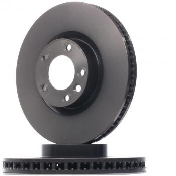 Disco de freno BREMBO 09C54911, frente, ventilado, altamente carbonizado, 1 pieza