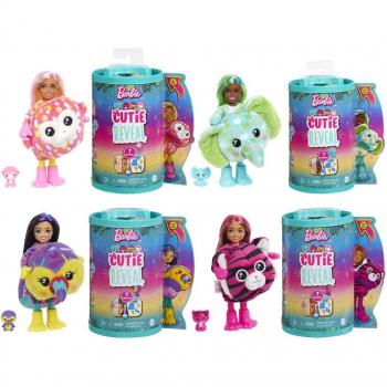 Muñeca Chelsea Cutie Reveal Amigos de la Jungla - HKR12 Barbie