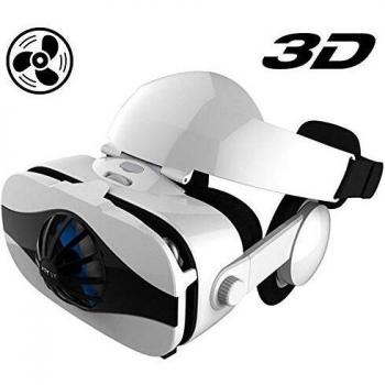 Gafas de Realidad Virtual 3D Fiit VR 5F con Auriculares - Pantallas de 4-6.3