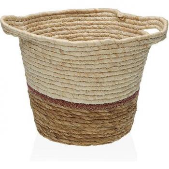 Cesta Versa beige asas 26 x 21 x 26 cm