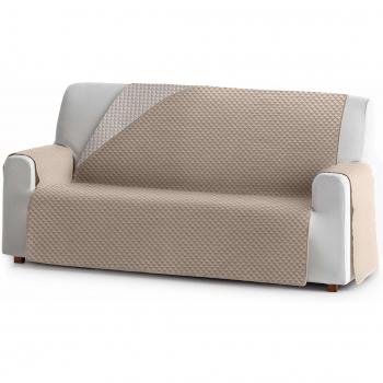 Eysa Oslo Funda, Poliéster, Beige/Crudo, 2 plazas 115cm. Válido para sofá Desde 120 a 170cm