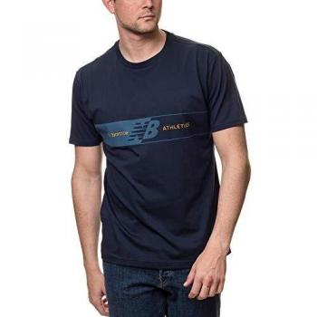 New Balance MT01510 Camiseta, Índigo, Talla L