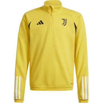 Adidas Sudadera de Entrenamiento Juventus Tiro 23 con media cremallera, diseño junior, colección 23/24