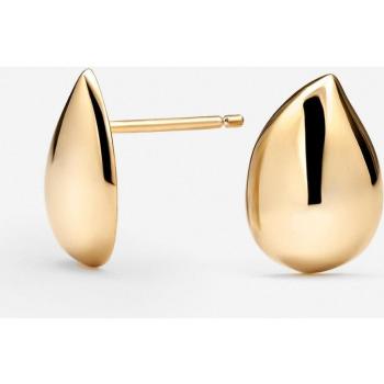 Pendientes Drop Earcandy Jewelry en Plata de Ley 925 con baño de oro 18k