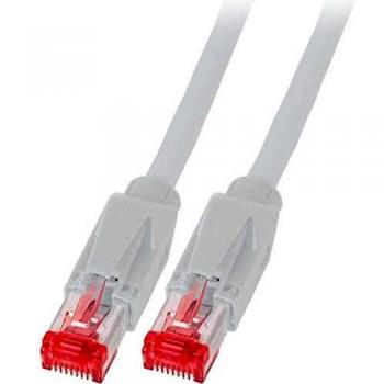 Cable de red S/FTP Cat.6A 1m gris
