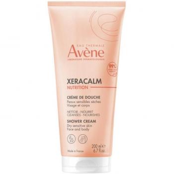 Avene Xeracalm Nutrition Shower Cream for Sensitive Dry Skin 200ml