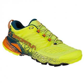 La Sportiva Zapatillas de Trail Running Akasha II Amarillo Naranja Azul 47 EU