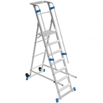 Escalera de Almacén Castello 08 - 470x370mm, 8 Peldaños, Marca Marchetti