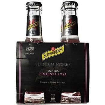 Schweppes - Tónica Pimienta Rosa, Pack 4 x 20 cl