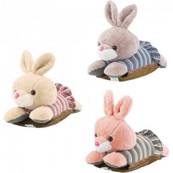 Bolsa eléctrica de calentamiento COVERI Amic8 con conejo de Peluche Rosa