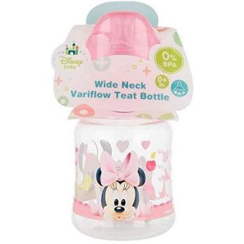 BIBERON CUELLO ANCHO 150 ML | TETINA SILICONA 3 POSICIONES MINNIE MOUSE - DISNEY - BABY PAINT POT