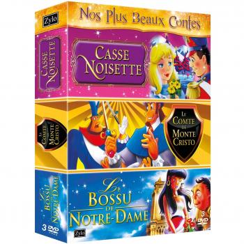 Coffret tri pack, vol. 8 : casse-noisette ; le comte de monte-cristo ; le bossu de notre-dame [Francia] [DVD]