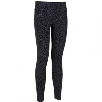 Mallas largas Joma Urban Street Negro para mujer, características: tejido elástico, ajuste ceñido, cintura alta, diseño urbano, ideal para actividades deportivas y uso diario