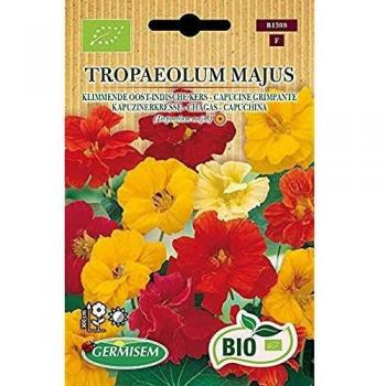 Germisem Orgánica Tropaeolum Majus Semillas de Nasturtium 1 g