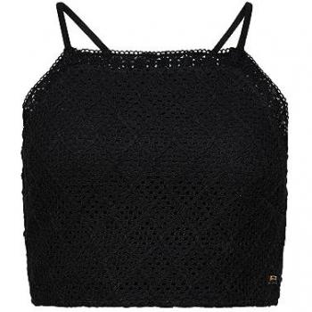 Top Corto de Ganchillo Vintage Negro para Mujer Superdry XL