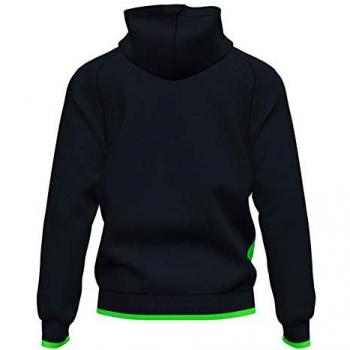 Chaqueta con capucha Joma Supernova III hombre negro verde flúor
