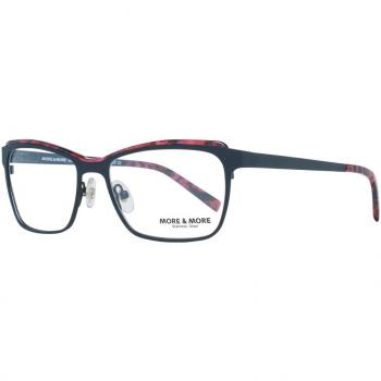 More & More 50512 600 Women's Eyeglasses Black Size 54 (Frame Only) - Blue Light Block Available