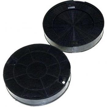 Filtro de carbón Tipo 29 AMC912 Ø195x33mm (por 2) para campana extractora Whirlpool y Fagor