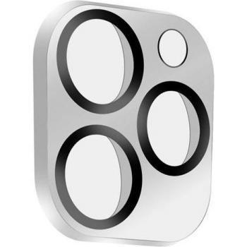 Protector de Cámara para iPhone 13 Pro - Cristal Templado 9H Transparente con Bordes Negros