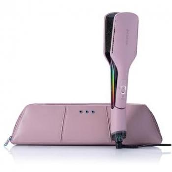 Plancha de Pelo y Secador 2 en 1 Ghd Duet Style Rosa Trascendente, Sin Daño Térmico, Para Todo Tipo de Cabello