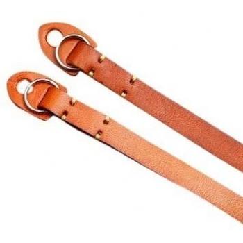 Hecha a mano Universal Genunie Cuero Camera Neck Strap para Canon Nikon Kodak Samsung 3214