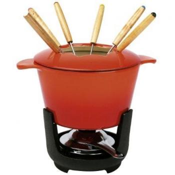 Crealys 504890 - Servicio para fondue, 10 piezas