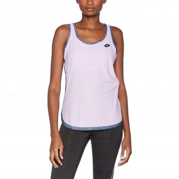 Lotto Shela III W Camiseta sin Mangas, Mujer, Morado