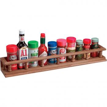 WHITECAP 62438 TEAK LARGE SPICE RACK