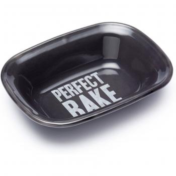 Paul Hollywood por Kitchencraft rectangular esmalte plato para tartas, acero, Gris, 22 x 16 cm/8.5 x 6 inch