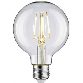 Bombilla LED Filamento G80 E27 4,8 W 2700 K Transparente