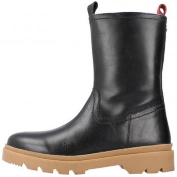 Botas Altas Negras con Tiradores para Niña y Niño Hadres - Gioseppo, modelo 129070, color negro