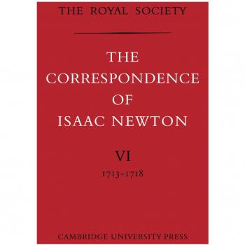 Conjunto de 7 volúmenes en tapa blanda de la Correspondencia de Isaac Newton